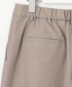 J.PRESS LADIES S 【洗える】ソフトシャンブレー クロップド パンツ