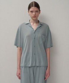 ATON HIGH TWIST COTTON | ニットシャツ