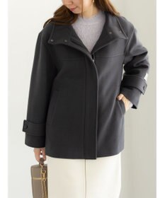 Te chichi ウールメルトンスタンドショートコート