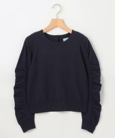 組曲 L ハートボタン ニットプルオーバー