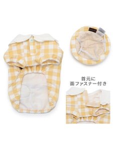 PET PARADISE ペットパラダイスなりきり くまちゃん 園児服 《チェック柄》 小型犬