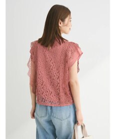 Green Parks ・Ｐｅｔｉｔ　Ｆｌｅｕｒ　フレンチレーシ－ブラウス