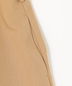 Feroux 【洗える】ラッフルカラーミドル丈 トレンチ