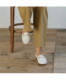 ing <ing>【３E】【サスティナブル】ビット付きモカシューズ