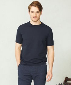 JOSEPH ABBOUD 【オーガニックコットン】ブロックサッカー Tシャツ