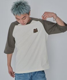WEGO 【ユニセックス着用ITEM/MLサイズ展開】別注BENDAVISグラフィックラグランT（7S）