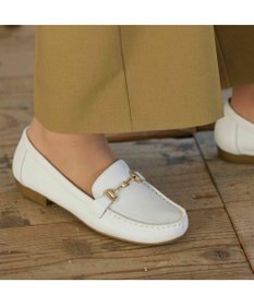 ing <ing>【３E】【サスティナブル】ビット付きモカシューズ