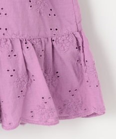 ANY KIDS エンブロイダリー レース ワンピース