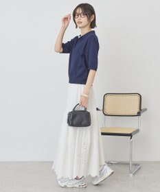 AMERICAN HOLIC アイレット刺繍ティアードスカート