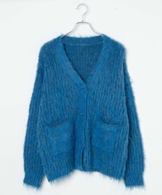 WEGO 【軽量】ブラッシュニットBIGカーディガン