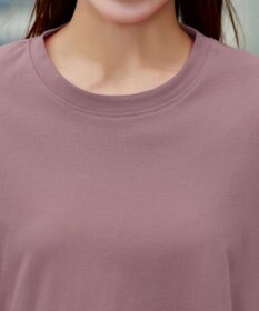 Tiaclasse 【新色追加】ギャザー切り替えフレアプルオーバー