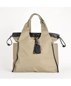 Y'SACCS ドローストリング×シープレザー　トート