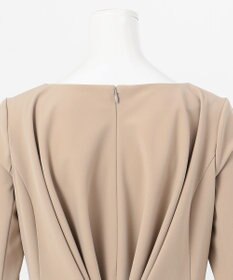 23区 【エステータ】コットンダブルクロス ハーフスリーブワンピース