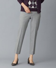 J.PRESS LADIES 【洗える】チェルビック テーパード パンツ