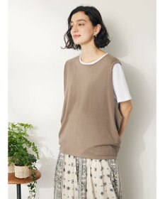 CRAFT STANDARD BOUTIQUE ＳＥＴ　カットプルオーバー＋ニットベスト