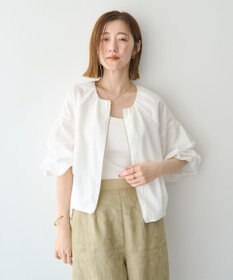 YECCA VECCA ホイップスリーブZIPジャケット