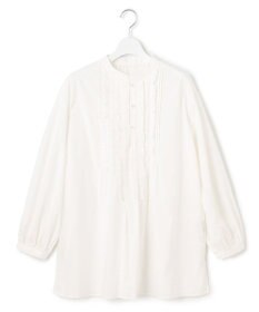 J.PRESS YORK STREET 【WOMEN】タイプライターフリンジ ブラウス