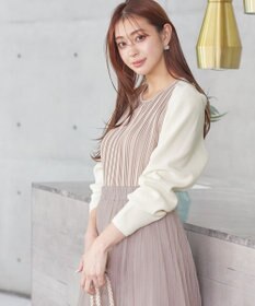 Tiaclasse 【洗える】クロップドニットボレロ