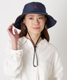 MOONBAT POLO RALPH LAUREN 刺繍 リップパラソルハット
