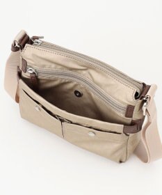 LA BAGAGERIE モノグラム　スクエアナイロンショルダー　SSサイズ