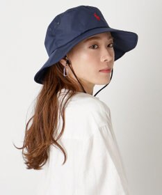 MOONBAT POLO RALPH LAUREN 刺繍 リップパラソルハット