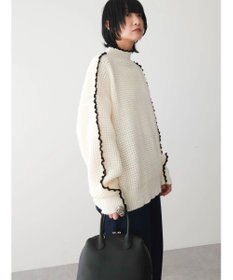 Green Parks ・Ｐｅｔｉｔ　Ｆｌｅｕｒ　ハイショクパイピングニット