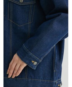 Green Parks ノーカラーデニムジャケット