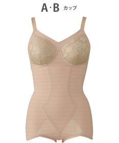 Wing ボディスーツ しっかりした着用感 しっかりおなか押さえ 背中・ウエスト・ヒップサポート NA3639 ウイング／ワコール