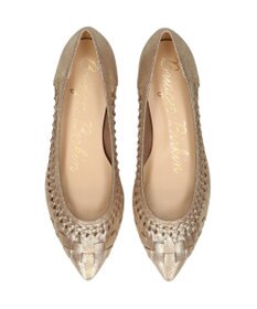 Bridget Birkin 【Bridget Birkin】編み込みフラットシューズ