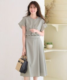 ANY SIS 【美人百花6月号掲載】スムージーポリエステル スカート