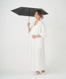 MOONBAT 【Pitaa】マグネット 無地 晴雨兼用日傘 折りたたみ傘 遮光率100%/UVカット率100%/UPF50+/遮熱効果/撥水加工/55cm