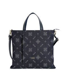 IBIZA アスール　ロゴデニム　2WAYバッグ