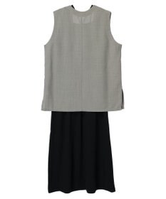 Green Parks ＳＥＴ２点ベスト＋マルチストラップワンピース