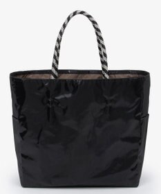 LeSportsac LARGE 2 WAY TOTE/2ウェイチョコレート/ブラックシャイン