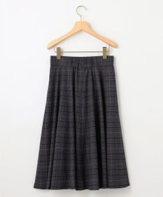 組曲 【WEB限定カラーあり】ウールライクストレッチ フレアスカート