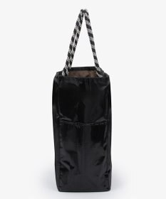 LeSportsac LARGE 2 WAY TOTE/2ウェイチョコレート/ブラックシャイン