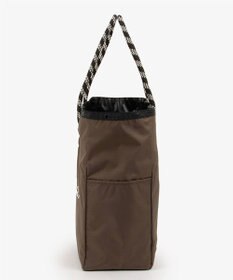 LeSportsac LARGE 2 WAY TOTE/2ウェイチョコレート/ブラックシャイン