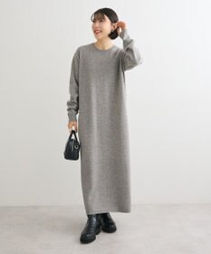 Green Parks ＳＥＴ２点ケーブルベスト＋ニットワンピース