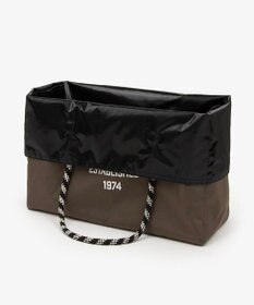 LeSportsac LARGE 2 WAY TOTE/2ウェイチョコレート/ブラックシャイン