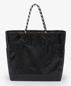 LeSportsac LARGE 2 WAY TOTE/2ウェイチョコレート/ブラックシャイン
