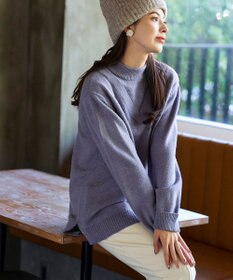 Tiaclasse L 【洗える】重ね着風ニットトップス