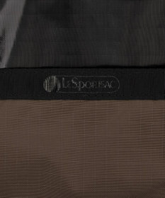 LeSportsac LARGE 2 WAY TOTE/2ウェイチョコレート/ブラックシャイン