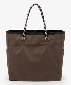 LeSportsac LARGE 2 WAY TOTE/2ウェイチョコレート/ブラックシャイン