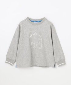 J.PRESS KIDS 【100-130cm】バックブル ラインプリント カットソー