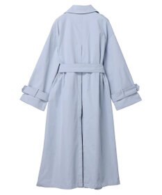 earth music&ecology 着流しロングトレンチ