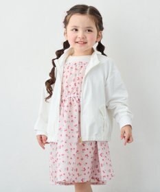 ANY KIDS 【洗濯機可能】オンオフショルダーワンピース