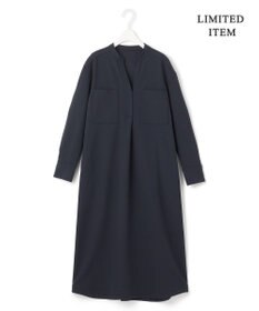 ICB 【WEB限定・洗える】ジョーゼットダブルジャージー ワンピース