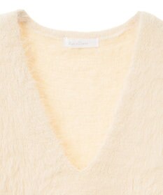 Green Parks ・Ｐｅｔｉｔ　Ｆｌｅｕｒ　シャギーＶネックベスト