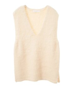Green Parks ・Ｐｅｔｉｔ　Ｆｌｅｕｒ　シャギーＶネックベスト