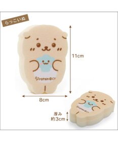 Mother garden しろたん 台所用 スポンジ 3個セット しろたん らっこいぬ らむね スポンジ